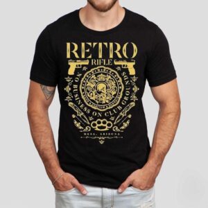 Vintage gun design inspired desert boogeyman tshirt