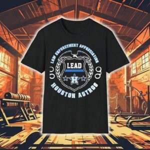 2025 Houston Astros honor police with special edition t-shirt