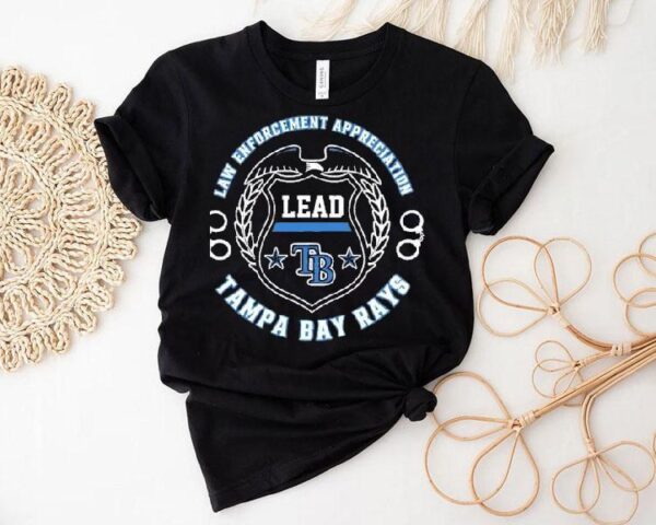 2025 Tampa Bay Rays honor police with special edition t-shirt