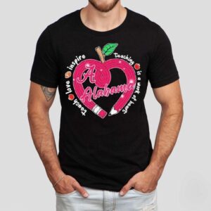 Alabama Crimson Tide honors educators with heartfelt design tshirt