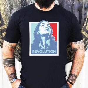 Alexandria Ocasio Bold Political Statement Tshirt