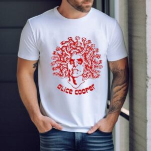 Alice Cooper iconic snake design tshirt