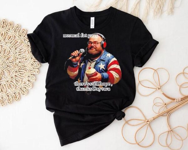 Big guys can still look cool in this stylish day two t-shirt