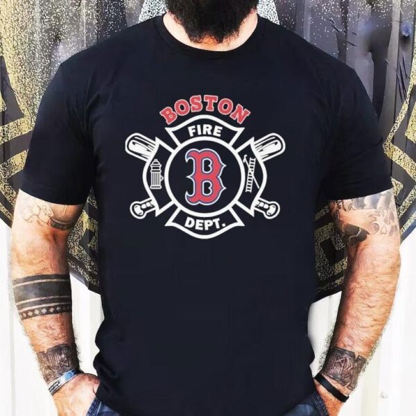 Boston Firefighters Honor Red Sox With Special T-Shirt