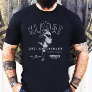 Celebrate Corey Klubers historic no hitter with this exclusive tshirt