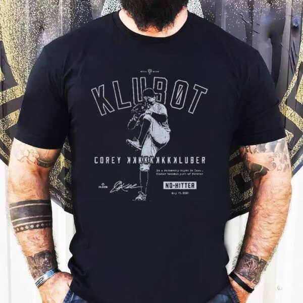 Celebrate Corey Klubers historic no hitter with this exclusive tshirt