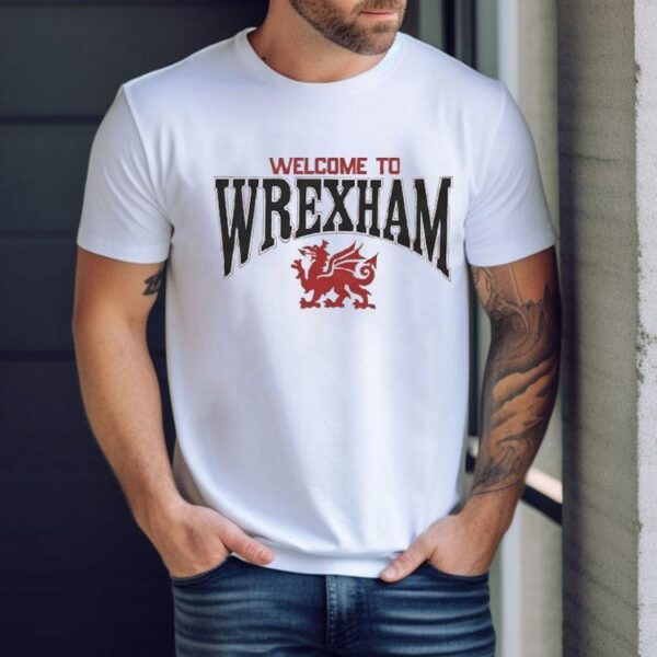 Celebrate Wrexham pride with this dragon t-shirt