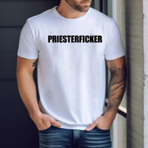 Controversial priest themed design tshirt