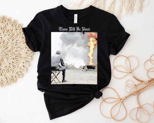 Daniel Day Lewis iconic 2007 movie look tshirt