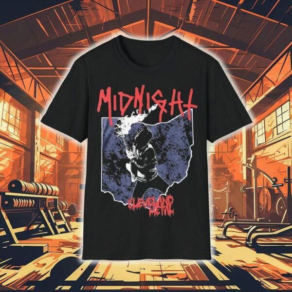 Dark Cleveland Band Design Tshirt
