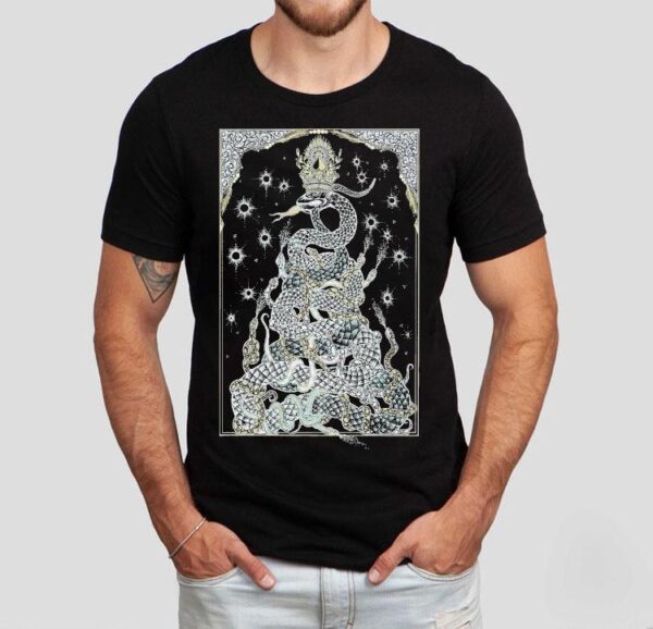 Dark metal band pallbearer den of vipers graphic tshirt