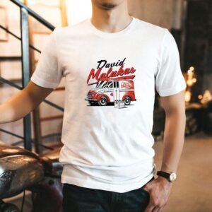 David Malukas racing style tshirt