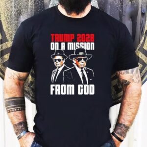 Divine mission inspired Trump 2028 and Elon Musk t-shirt