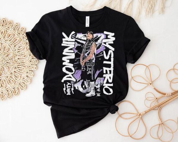 Dominik Mysterios controversial WWE wrestling tshirt