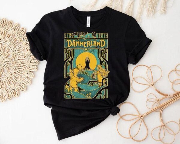 Dreamland sequel inspired graphic t-shirt