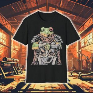 Eco warrior battles woolly menace on cool t-shirt