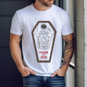 Edgy Skeleton And Coffin Design Vans Inspired T-shirt