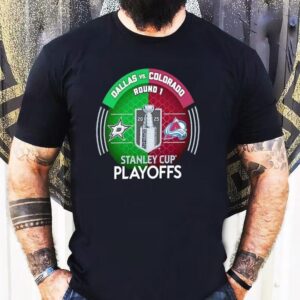 Exciting 2025 NHL playoff showdown between Dallas and Colorado t-shirt