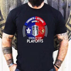 Exciting 2025 playoff showdown between Maple Leafs and Senators t-shirt