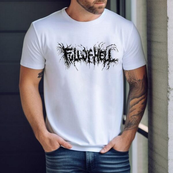 Hell inspired graphic design tshirt