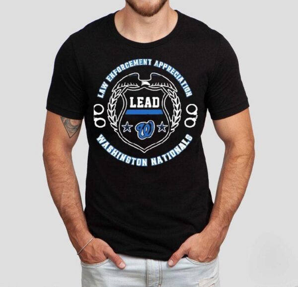 Honor cops with this special 2025 Nationals t-shirt