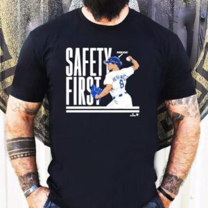 Kike Hernandez honors Dodgers with safety themed t-shirt