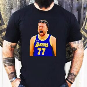 Luka Doncic emotional moment tshirt