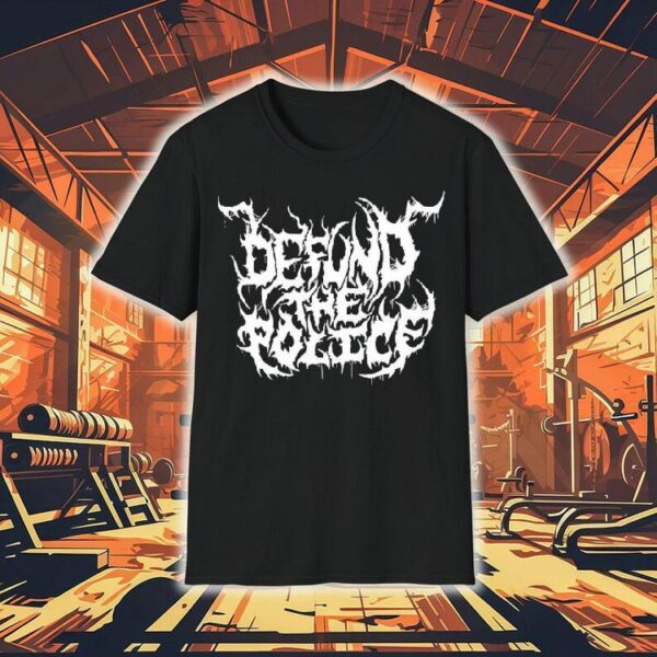 Metal design protest movement t-shirt