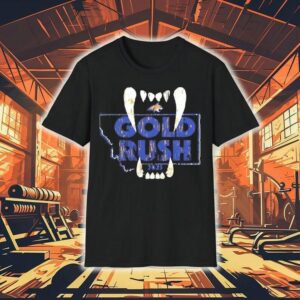 Montana Bobcats 2025 Gold Rush Edition Tshirt