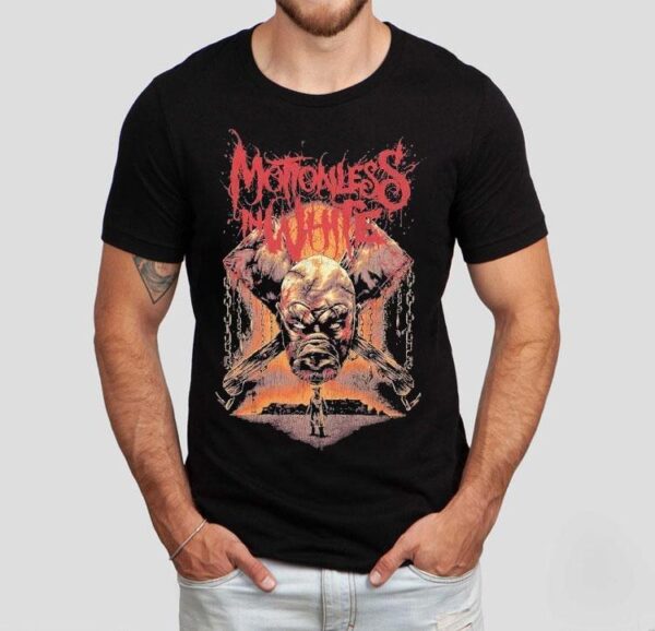 Motionless In White horror inspired graphic tshirt