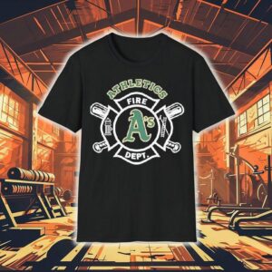 Oakland Fire Department Honors Baseball Team With Special T-Shirt