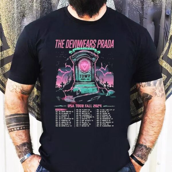Prada Devil 2024 US Tour Dates Tshirt