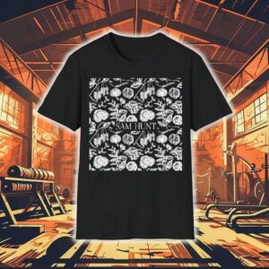 Sam Hunt wears a cool plant design tshirt