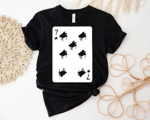 Stylish Seven Cactus Design T-Shirt