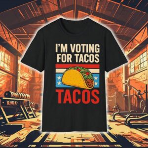 Taco Lovers Unite Retro Vibes Tshirt