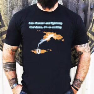 Thin Lizzy Rocks With Thunderous Energy On This Epic T-Shirt