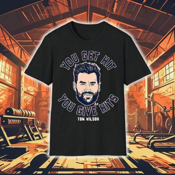 Tom Wilson tough hockey player design tshirt