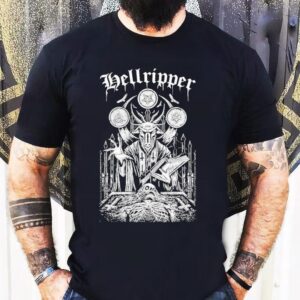 Unleash darkness with this hellish ritual t-shirt