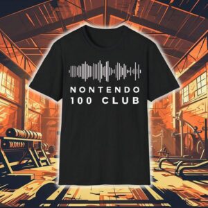 Vintage gaming tribute tee from the legendary 100 club tshirt