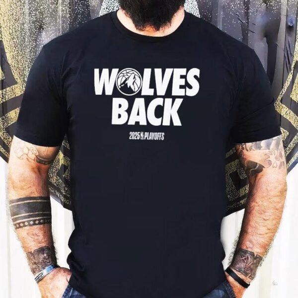 Wolves Rally Behind Ant Man For 2025 Playoff Opener Tshirt