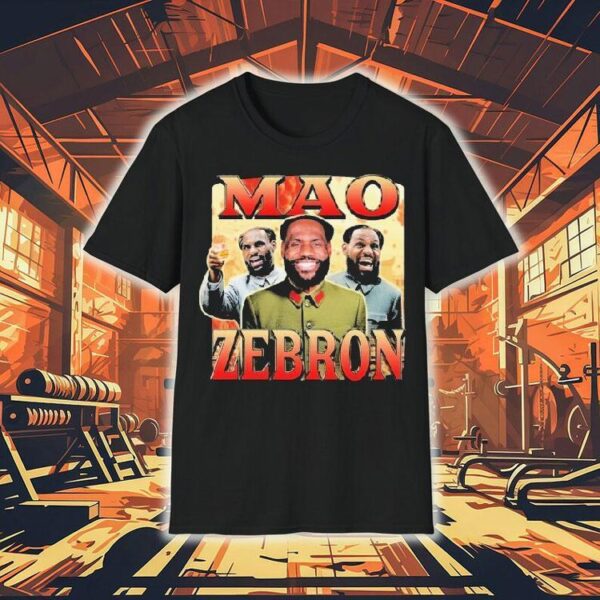 Zebron style Lebron James inspired graphic tshirt