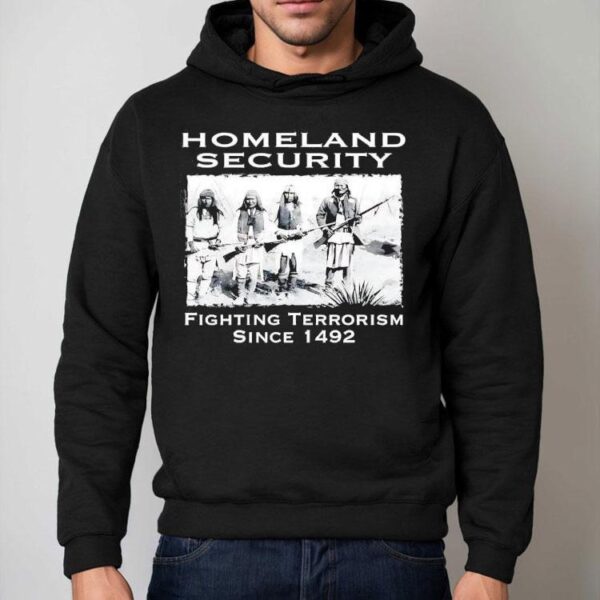 1492 Vintage Homeland Security Anti Terror T-shirt