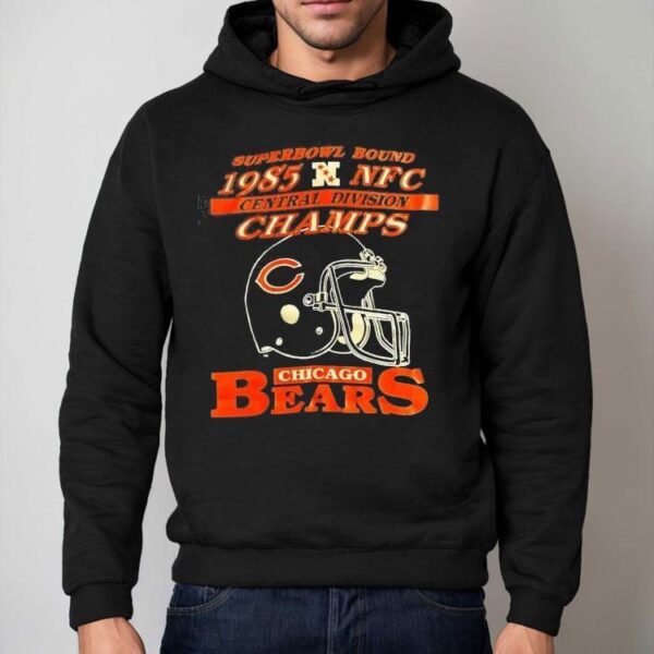 1985 Chicago Bears NFC Champions Retro Super Bowl T-shirt