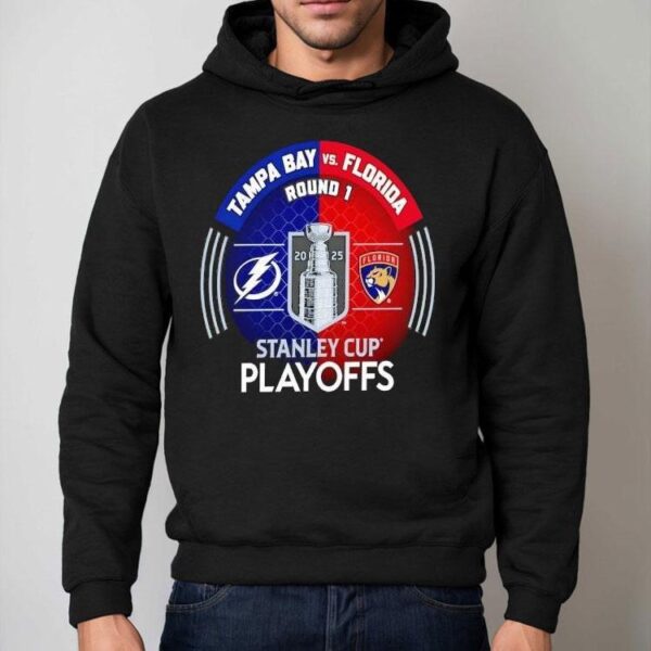 2025 Stanley Cup showdown between Lightning and Panthers t-shirt