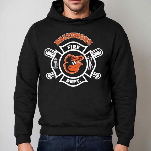 Baltimore Firefighters Honor Orioles With Custom Tshirt