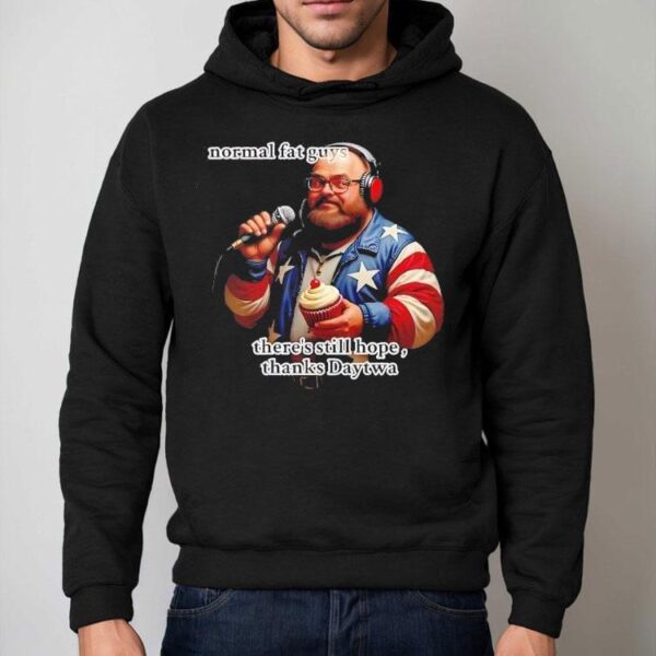 Big guys can still look cool in this stylish day two t-shirt
