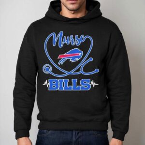 Buffalo Bills Medical Pro Stethoscope Design T Hoodie