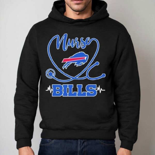 Buffalo Bills medical pro stethoscope design tshirt