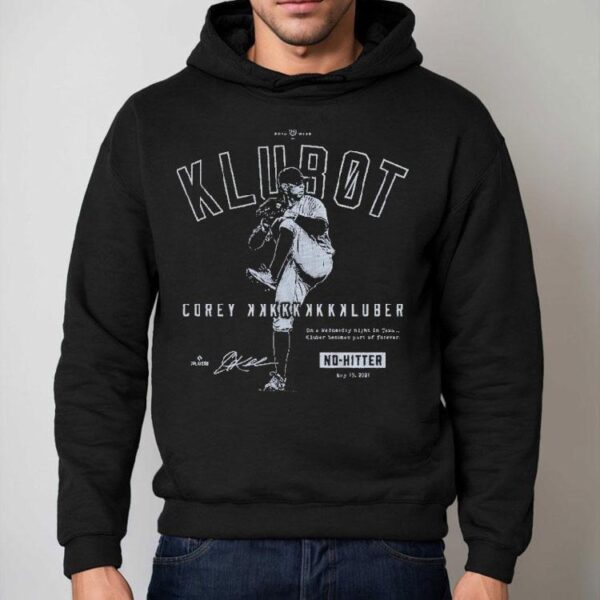 Celebrate Corey Klubers historic no hitter with this exclusive tshirt
