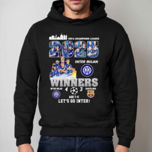 Celebrate Inter Milans Champions Victory With This Exclusive T Hoodie